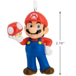 Adorno Súper Mario con Seta