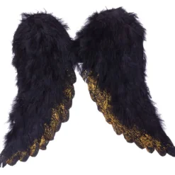 Alas de Arcángel Negras 45x39 cm