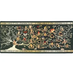 Alfombrilla de escritorio XL 80x35cm La Familia Black Harry Potter