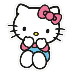 Almohada Hello Kitty Blue Pants de 36 cm - Sanrio