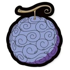 Almohada One Piece Gomu Gomu no Mi de 45 cm - Licencia Oficial
