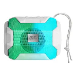 Altavoz Bluetooth Mars Gaming MSBAX RGB 10W Blanco