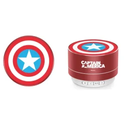 Altavoz Inalámbrico Portátil Capitán América Rojo