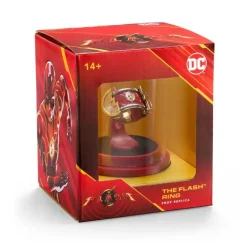 Anillo y Exhibidor The Flash - Réplica Coleccionable DC Comics
