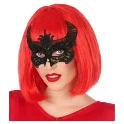 Antifaz de Diablesa Negro