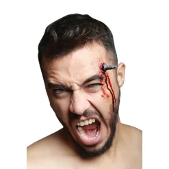 Aplicación De Látex Y Maquillaje Bujía Incrustada