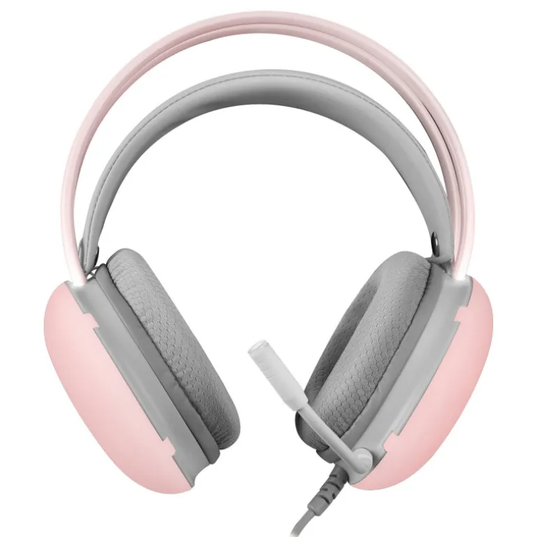 Auriculares 360° Mars Gaming MH-GLOW Flow Rosa