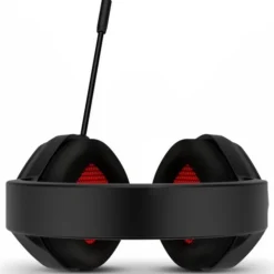 Auriculares Gaming Krom Kopa Move Jack Negro Rojo