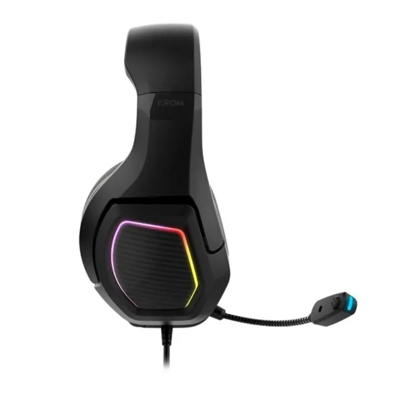 Auriculares Gaming Krom Kopa 7.1 Virtual Negro