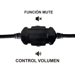 Auriculares Gaming Phoenix X-IO Multiplataforma Negros