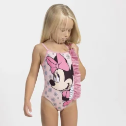 Bañador infantil volantes Minnie Mouse
