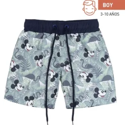 Bañador niño tropical de Mickey Mouse