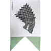 Bandera Stark Juego de Tronos