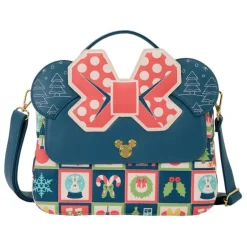 Bandolera Disney Loungefly Mickey and Minnie Holiday
