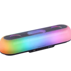 Barra de sonido Bluetooth Mars Gaming MSB-ORB Negro RGB 20W
