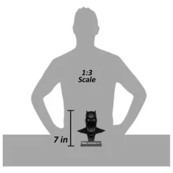 Batman DC Direct Mini Réplica Máscara 1/3 Justice League 19 cm