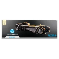 Batmovil White Knight (Gold Label) 18cm DC Multiverse