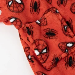 Batín Coral Fleece de Spiderman para Niños 3-8 Años