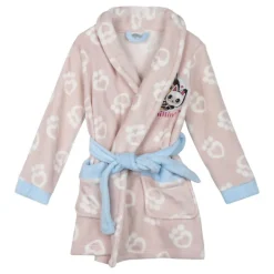 Batín Coral Fleece Gabby's Dollhouse para Niños