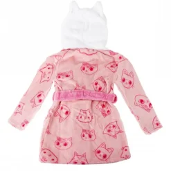 Batín Coral Fleece Gabby's Dollhouse para Niños de 3 a 6 Años