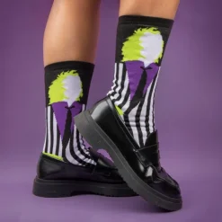 Beetlejuice Pack de 3 Pares de Calcetines - Licencia Oficial