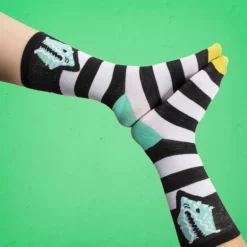 Beetlejuice Pack de 3 Pares de Calcetines - Licencia Oficial