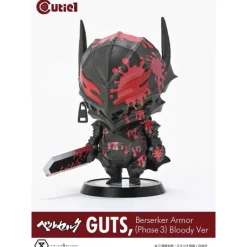 Berserk Minifigura Cutie1 PVC Guts Berserker Armor Fase 3 Bloody 12 cm