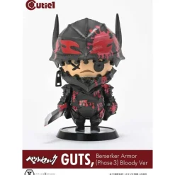 Berserk Minifigura Cutie1 PVC Guts Berserker Armor Fase 3 Bloody 12 cm