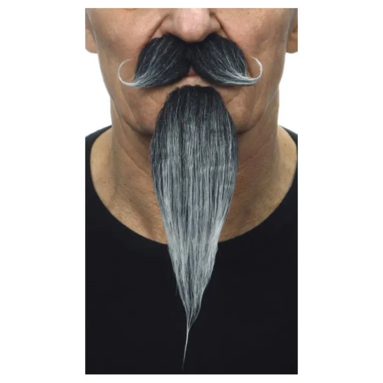 Bigote Inglés con Perilla canoso