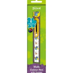 Bolígrafo Multicolor Lilo & Stitch 6-1 con Licencia Oficial