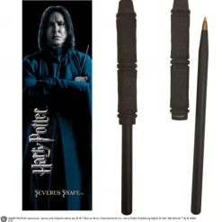 Bolígrafo y marcápaginas varita Snape