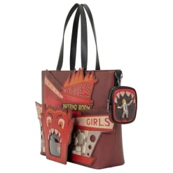 Bolsa Canvas Beetlejuice de Loungefly - Licencia Oficial
