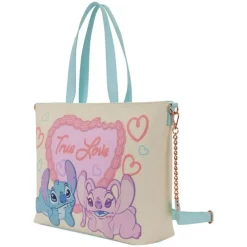 Bolsa Canvas Lilo & Stitch True Love por Loungefly
