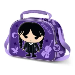 Bolsa de Almuerzo 3D Miercoles Chibi - Wednesday