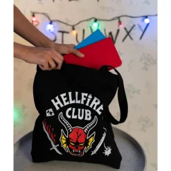Bolsa de Tela Stranger Things Hellfire Club