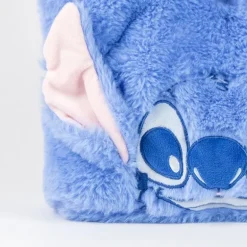 Bolsa Shopping Peluche Stitch Azul de Polyester