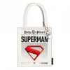 Bolsa Shopping Superman Beige 70% Poliester 30% Algodón