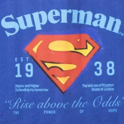 Bolsa Shopping XL Superman Azul Oscuro