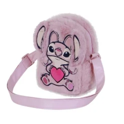 Bolso Bandolera de Peluche Disney Lilo y Stitch Angel Heart