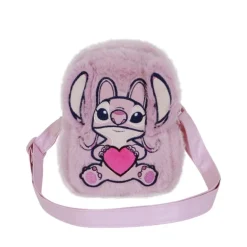 Bolso Bandolera de Peluche Disney Lilo y Stitch Angel Heart