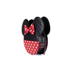 Bolso Bandolera Reversible Mickey & Minnie San Valentín 28,6 cm LOUNGEFLY