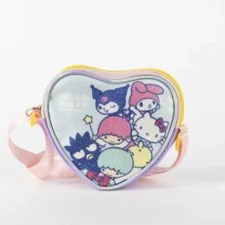 Bolso Corazón Hello Kitty Azul Claro