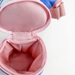 Bolso de Aplicaciones Stitch en forma de cono de helado, azul, 100% poliéster