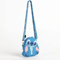 Bolso de Silicona Azul Stitch