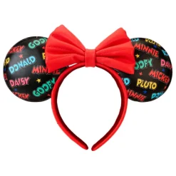 Bolso Mochila con Diadema Loungefly Mickey y Amigos