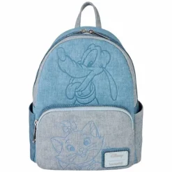 Bolso mochila Disney Perros y Gatos Denim Loungefly