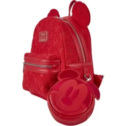 Bolso Mochila Orejas de Mickey Roja Loungefly Disney