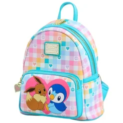 Bolso Mochila Piplup y Eevee Pokémon Loungefly