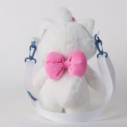 Bolso Peluche Disney Marie 100% Poliéster Blanco