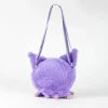 Bolso Peluche Hello Kitty Kuromi 100% Polyester Morado
